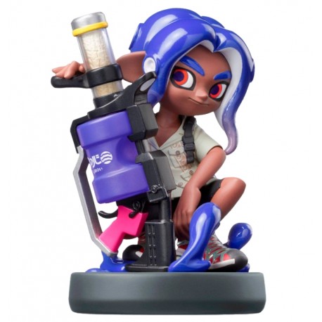 Boneco Amiibo Nintendo Octoling Blue (NVL-C-AEAT)