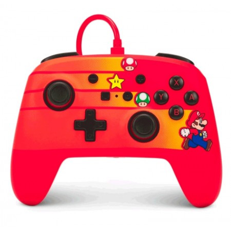 Controle PowerA Wired Mario Speedster para Nintendo Switch - Vermelho (PWA-A-02855)