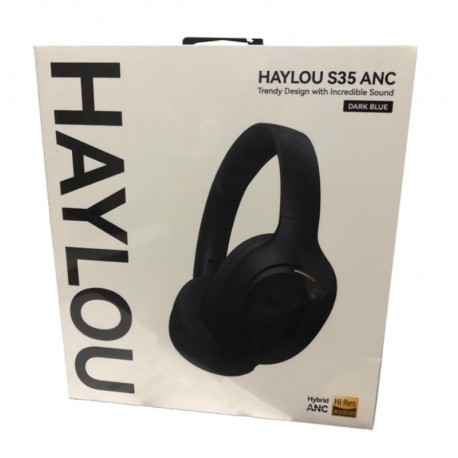 Fone de Ouvido Haylou S35 ANC Hybrid Arco / Bluetooth - Dark Blue