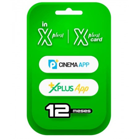 Cartão de Ativação in Xplus Card IPTV Xplus App + Cinema App - 12 meses