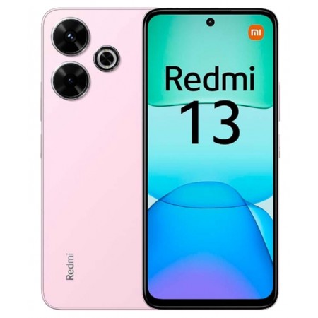 Celular Xiaomi Redmi 13 128GB /8GB RAM /Dual SIM /Tela 6.79 /Cam 108MP - Rosado (Global)