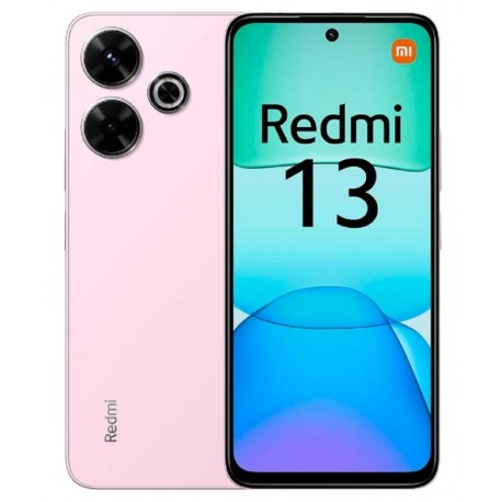 Celular Xiaomi Redmi 13 128GB /8GB RAM /Dual SIM /Tela 6.79 /Cam 108MP - Rosado (Global)