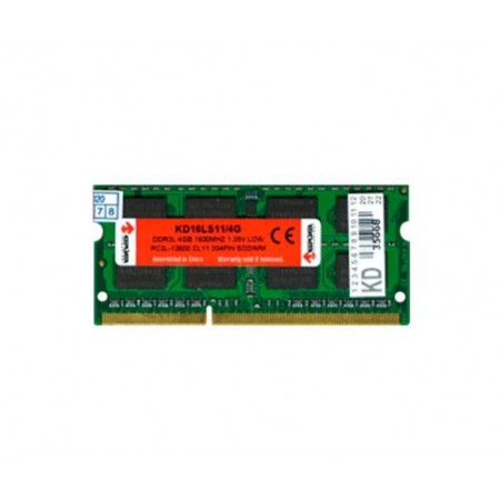Memória RAM para notebook Keepdata 4GB / DDR3L / 1x4GB / 1600MHz - (KD16LS11/4G)