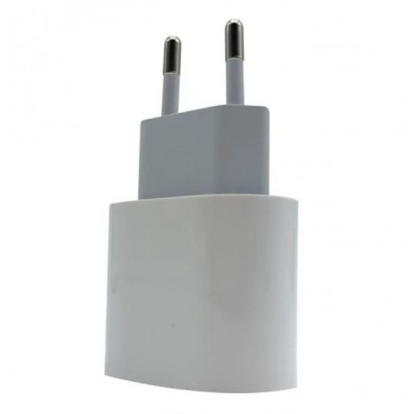 Carregador para tomada USB-C para iPhone 12 / 20W - Branco (A1692) (sem caixa)