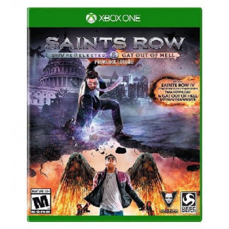 JOGO SAINTS ROW IV REELECTED GAT OUT HELL XBOX ONE