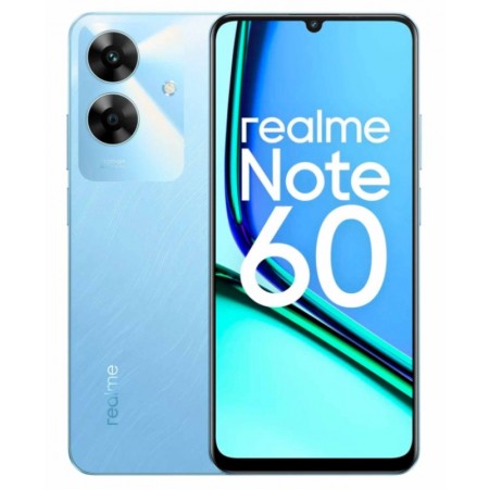 Celular  Realme Note 60 RMX3933 128Gb /4GB RAM /DS /LTE /6.74 /32MP- Voyager Blue (Anatel)
