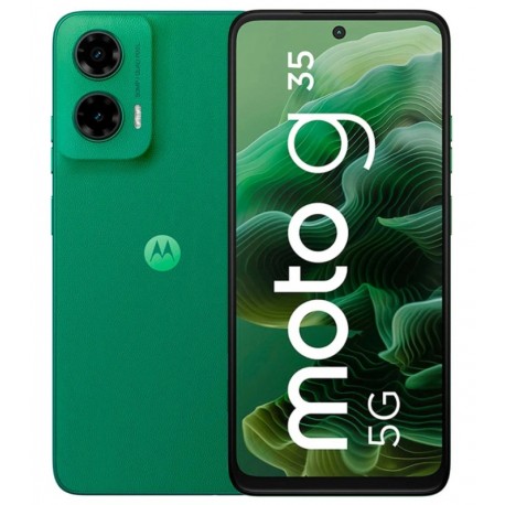 Celular Motorola G35 XT-2433-4 5G 256GB /8GB RAM /Dual SIM /Tela 6.72 /50MP - Verde