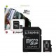 Tarjete de Memória Micro SD C10 Kingston 64GB / 100MBS - (SDCS2/64GB)