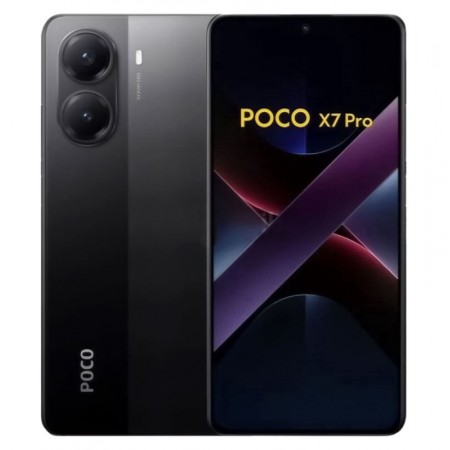 Celular Xiaomi Poco X7 Pro 5G 256GB /12GB RAM /Dual SIM /Tela 6.67 /50MP - Negro (Global)