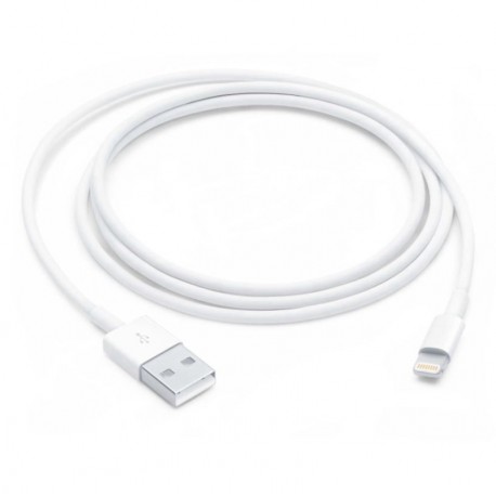 Cable Apple MUQW3ZE/A Original USB para Lightning 1 Metro - Blanco