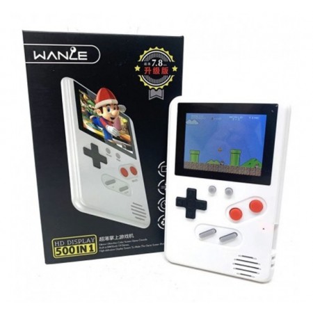 Console Game Box Retro WanLe Sup 500 IN 1 - Branco