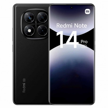 Celular Xiaomi Redmi Note 14 Pro 5G 512GB /12GB RAM /Dual SIM /6.67 /200MP - Black (Global