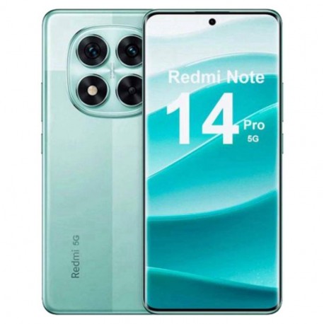 Celular Xiaomi Redmi Note 14 Pro 5G 512GB /12GB RAM /Dual SIM /6.67 /200MP- Green(Global)