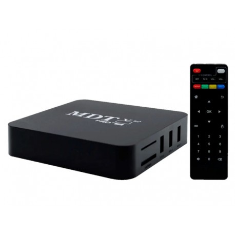 Receptor TV Box MDTV 8K / 5G / 256GB / 32GB RAM / Android 11.1 - Negro