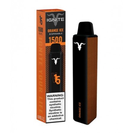 Vape Desechablel Ignite V15 / 1500 Puff / 5% Nicotina - Orange Ice