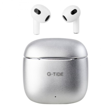 Fone de Ouvido G-Tide H11 Earphones TWE005 Bluetooth - Silver