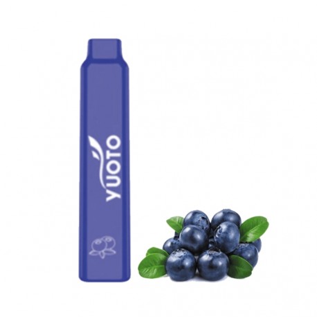 Vape Descartável Yuoto Smart 600Puff - 5% Nicotina - Blueberry