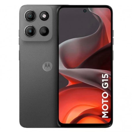 Celular Motorola Moto G15 XT-2521-2 256GB /4GB RAM /Dual SIM /Tela 6.72 /50MP - Cinza
