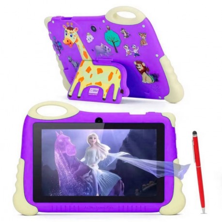 Smart Tablet PC C idea CM78 Kids Girafa128GB /6GB RAM /Wifi /Tela 7 /5MP/Android 9.0- Lila