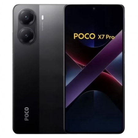 Celular Xiaomi Poco X7 Pro 5G 256GB /8GB RAM /Dual SIM /Tela 6.67 /50MP - Negro (Global)