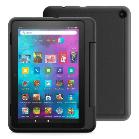 Tablet Amazon Fire HD8 Kids Pro AGE 6+ 32GB/ Tela 8 - Preto