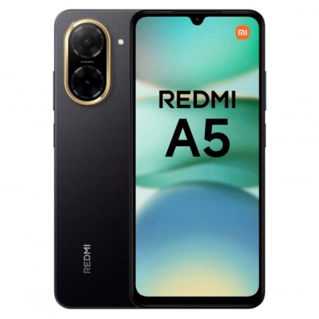 Celular Xiaomi Redmi A5 64GB /3GB RAM /Dual SIM /Tela 6.88 /32MP - Negro (Global)
