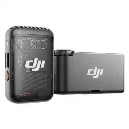 Microfono Solapa DJI Mic 2 USB-C 1 TX + 1 RX FCC Inalambrico para Smartphone - Negro