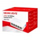 Hub Switch Mercusys MS105 de 5 Puertas 10/100Mbps - Blanco