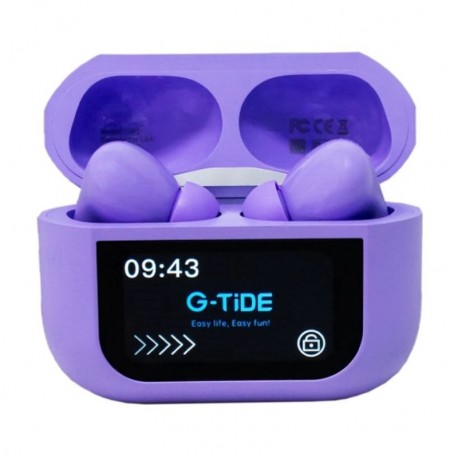 Auricular G-Tide DWS1 Future Pod Wireless - Roxo - Lila
