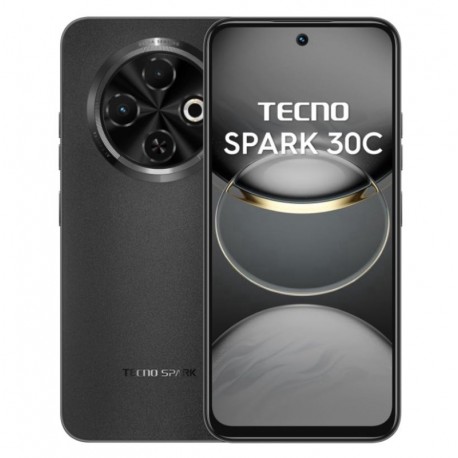 Celular Tecno Spark 30C KL5 256GB 8GB RAM Dual SIM Tela 6.67" 50MP - Preto (Anatel)