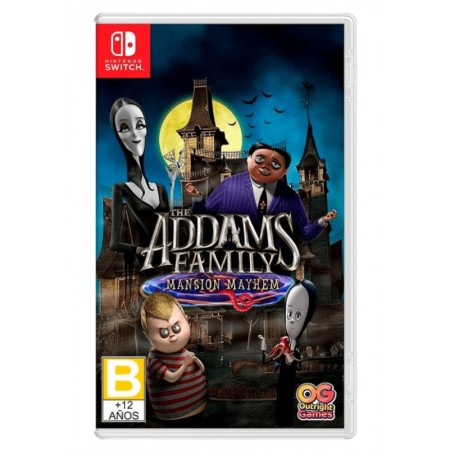 Jogo The Addams Family Mansion Mayhen - Nintendo Switch