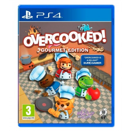 Jogo Overcooked Gourmet Edition - PS4