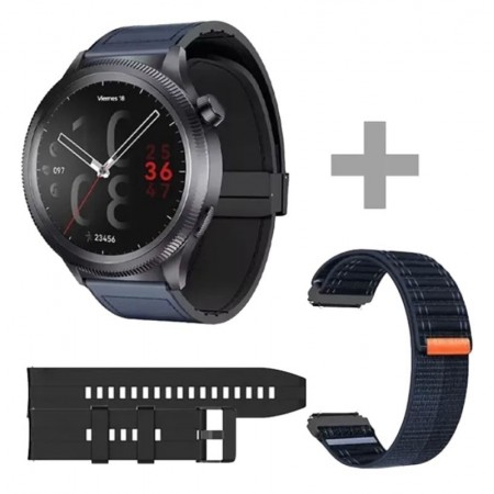 Smart watch G-Tide R8 Pro - Gray + 2 Pulseiras