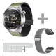 Smart watch G-Tide R8 Pro - Silver + 2 Pulseras