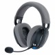 Headset Redragon Skuld Pro H878BG LED Wireless - Negro Gris