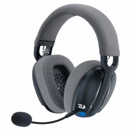 Headset Redragon Skuld Pro H878BG LED Wireless - Preto Cinza