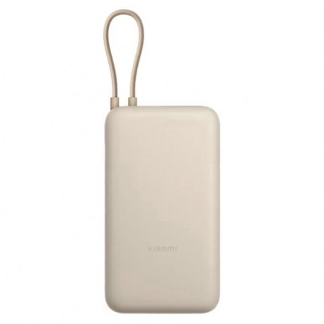 Carregador Portátil Xiaomi Power Bank PB2030MI 20000mAh 33W - Bege