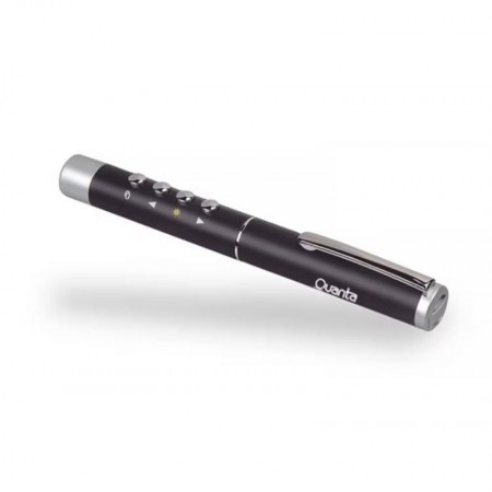 Bolígrafo Presentador Laser Quanta QTCAW50 Wireless - Negro