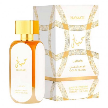 Perfume Lattafa Hayaati Gold Elixir Eau de Parfum Unissex 100ml