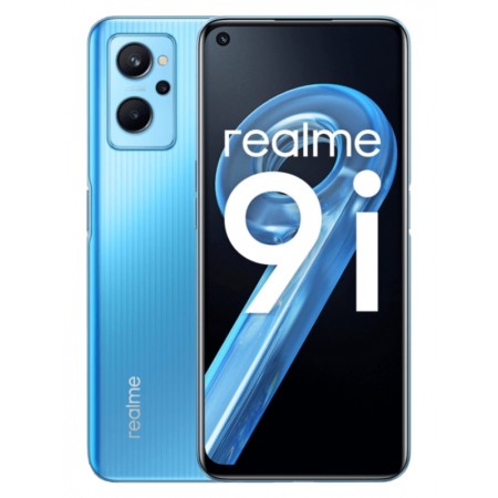 Celular Realme 9i RMX3491/ 128GB / 6GB RAM/ Dual SIM / Tela 6.6 / Câm 50MP -Blue(Global)