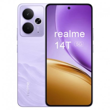 Celular Realme 14T 5G RMX50780 256GB /8GB RAM /Dual SIM /Tela 6.67" /50MP - Roxo