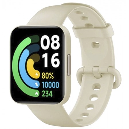 Relógio Xiaomi Poco Watch M2131W1 BHR5724GL Bluetooth / GPS - Ivory