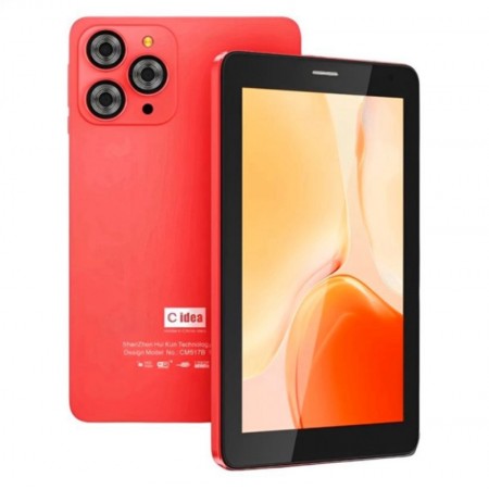 Tablet C Idea CM517B Tela 7" 5G 256GB /8GB RAM - Vermelho