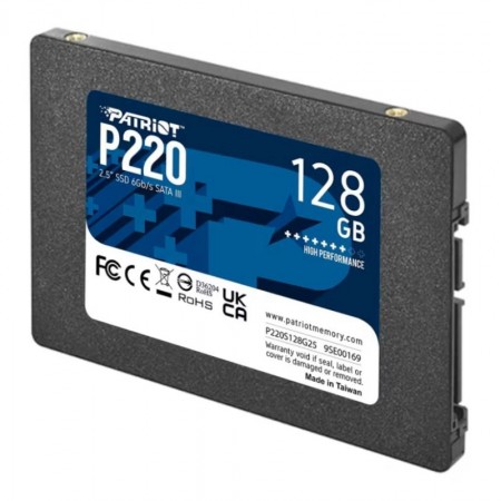 SSD Patriot 2.5¨ P220 128GB - P220S128G25