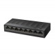 Hub Switch TP-Link TL-LS1008G 8 Portas Gigabit 1000Mbps - Preto