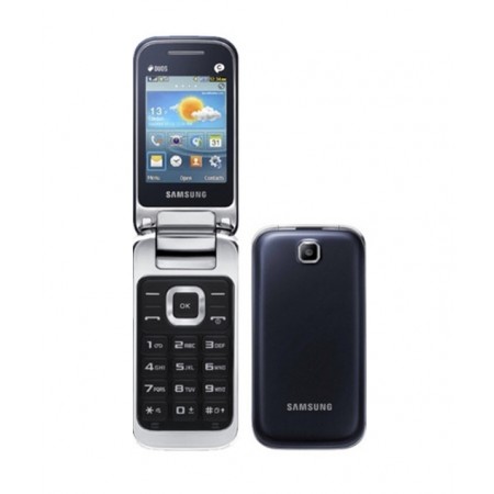Celular Samsung GT-C3592 / Quad Band/ MP3/ 1.3MP/ 2.4"/ Micro SD/ 3.5mm - Negro