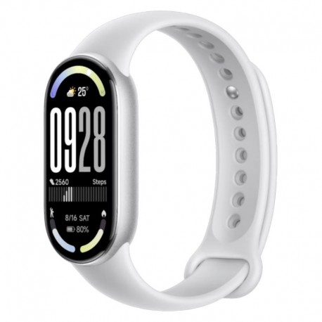 Pulseira Xiaomi Smart Mi Band 10 BHR07PSGL M2459B1 - Glacier Silver