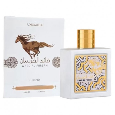 Perfume Lattafa Qaed al Fursan Unlimited Eau de Parfum Unissex 90ml