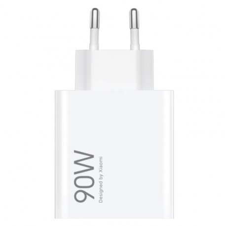 Carregador para Tomada Xiaomi Mi 90W Hyper Charge Combo MDY-15-EK USB-A - Branco