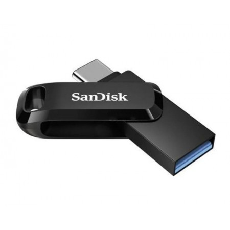 Pendrive Sandisk Ultra Dual drive 128GB / Tipo-C / USB 3.0 - Preto(SDDDC3-128G-G46)